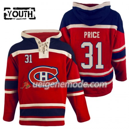 Kinder Eishockey Montreal Canadiens Carey Price 31 Rot Sawyer Hooded Sweatshirt